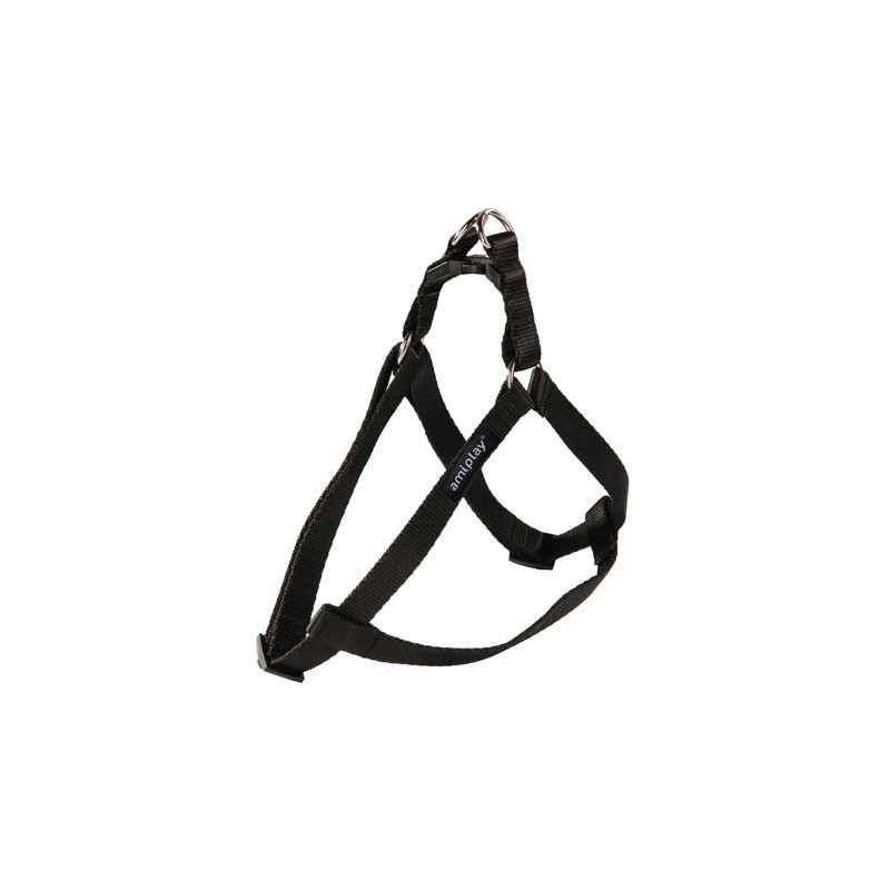 AMIPLAY Szelki regulowane Basic - Czarne M