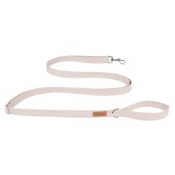 AMIPLAY Smycz regulowana Easy Fix Cotton - Beżowa S