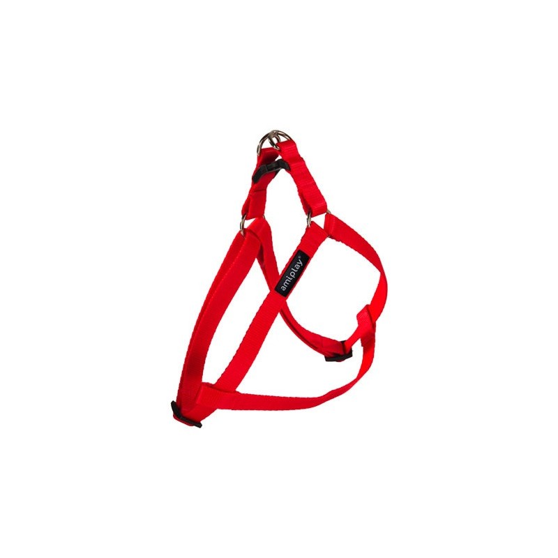 AMIPLAY Szelki regulowane Basic - Czerwone XL