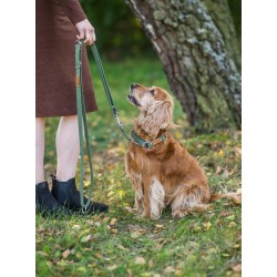 AMIPLAY Smycz regulowana 6 in 1 Cotton - Granatowa S