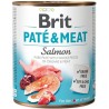 BRIT Paté & Meat Salmon 12x 400g