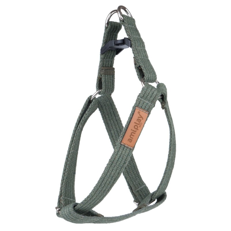 AMIPLAY Szelki regulowane Cotton - Khaki M