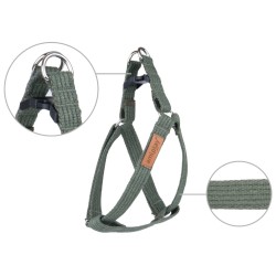 AMIPLAY Szelki regulowane Cotton - Khaki XXL