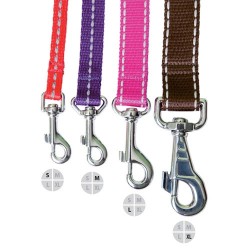 AMIPLAY Smycz regulowana 6 in 1 Reflective 100-200 cm - Niebieska S