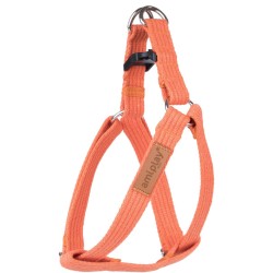 AMIPLAY Szelki regulowane Cotton - Pomarańczowe L