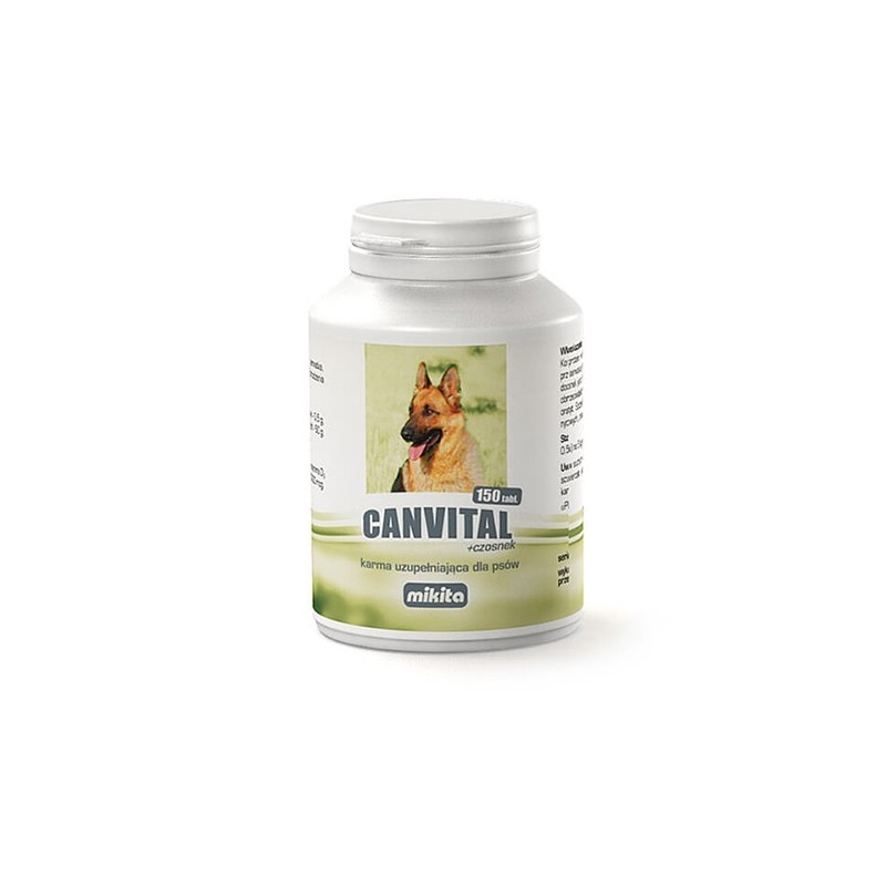 MIKITA Canvital + czosnek - 150 tabletek