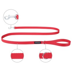 AMIPLAY Smycz Basic - Czerwona S