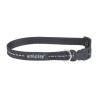 AMIPLAY Obroża regulowana Reflective - Czarna S (20-35 x 1cm)