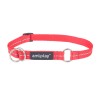 AMIPLAY Obroża półzaciskowa Reflective - Czerwona M (25-40 x 1,5cm)
