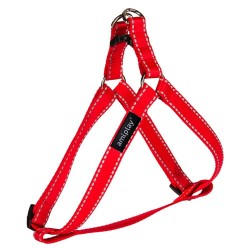 AMIPLAY Szelki regulowane Reflective - Czerwone M