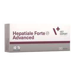 VETEXPERT Hepatiale Forte Advanced - dla psów i kotów 30 tab.