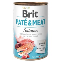 BRIT Paté & Meat Salmon 800g