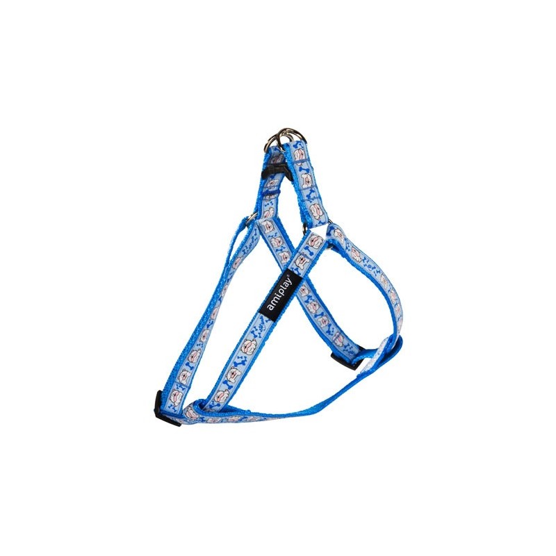 AMIPLAY Szelki regulowane Wink - Niebieskie XL