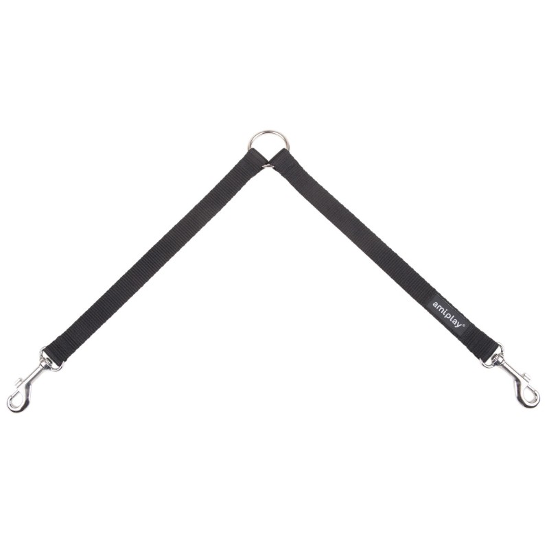 AMIPLAY Dwójnik Basic - Czarny XL