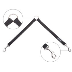 AMIPLAY Dwójnik Basic - Czarny XL