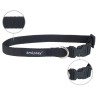 AMIPLAY Obroża regulowana Basic - Czarna S (20-35 x 1cm)