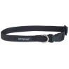 AMIPLAY Obroża regulowana Basic - Czarna L (35-50 x 2cm)
