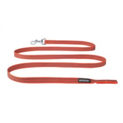 AMIPLAY Smycz treningowa bez rączki Rubber 200 cm - Pomarańczowa S-M