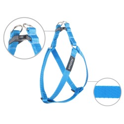 AMIPLAY Szelki regulowane Basic - Niebieskie L