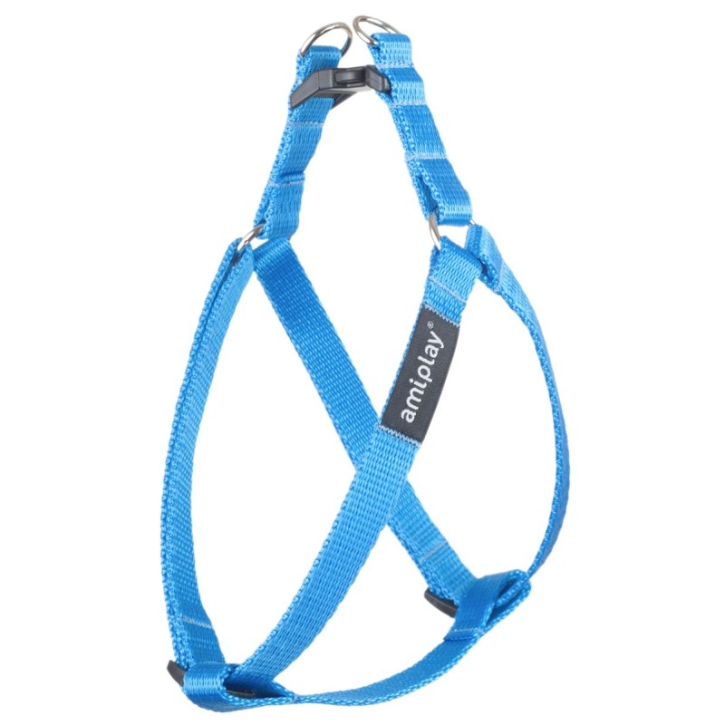 AMIPLAY Szelki regulowane Basic - Niebieskie XL