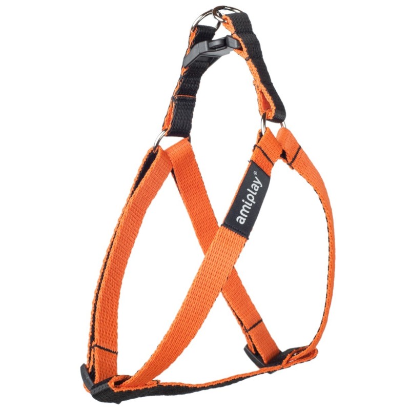 AMIPLAY Szelki regulowane Twist - Pomarańczowe M