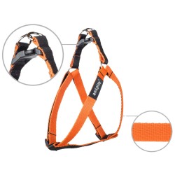 AMIPLAY Szelki regulowane Twist - Pomarańczowe M