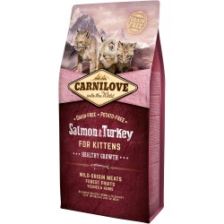 CARNILOVE CAT Grain-Free Salmon and Turkey for Kittens - Łosoś i Indyk 2 kg