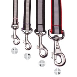 AMIPLAY Smycz regulowana 6 in 1 Shine - Różowa XL