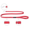 AMIPLAY Smycz Reflective 150cm - Czerwona XL
