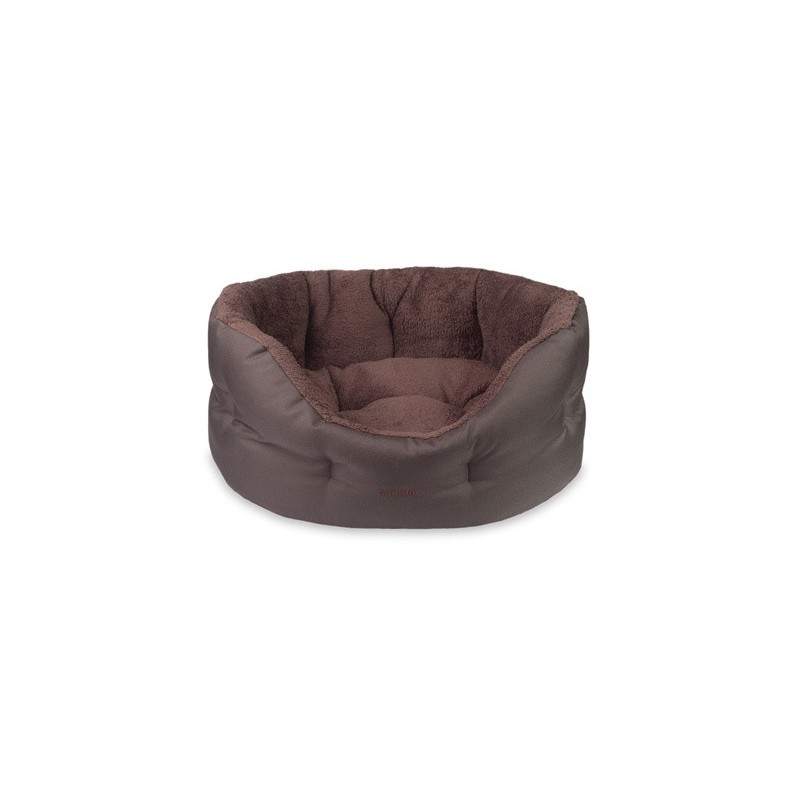 AMIPLAY Legowisko Colosseum Aspen - Brązowe S (47 x 40 x 21 cm)