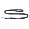 AMIPLAY Smycz regulowana 6 in 1  Reflective 100-200 cm - Czarna M