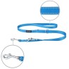 AMIPLAY Smycz regulowana 6 in 1 Reflective 100-200 cm - Niebieska M