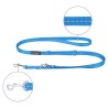 AMIPLAY Smycz regulowana 6 in 1 Reflective 100-200 cm - Niebieska XL