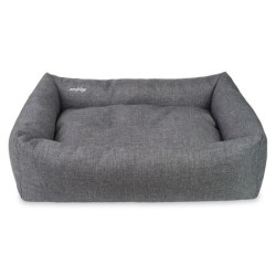 AMIPLAY Legowisko Sofa Palermo - Ciemnoszare XL