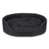 AMIPLAY Legowisko owalne Basic - Czarne S