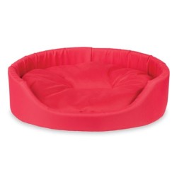 AMIPLAY Legowisko owalne Basic - Czerwone XXL