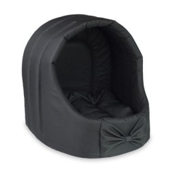 AMIPLAY Buda owalna Basic - Czarna L (44 x 44 x 46 cm)