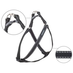 AMIPLAY Szelki regulowane Reflective - Czarne S