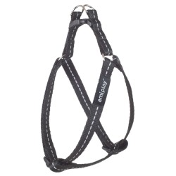 AMIPLAY Szelki regulowane Reflective - Czarne L