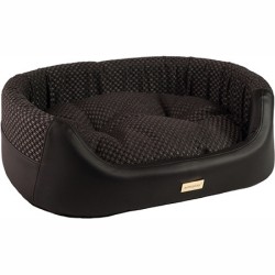 AMIPLAY Legowisko Elipsa 2 in 1 Morgan - Czarne L