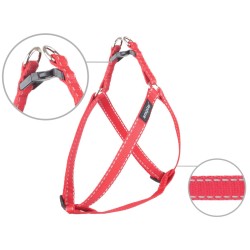 AMIPLAY Szelki regulowane Reflective - Czerwone L