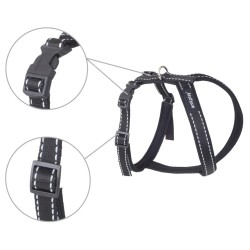 AMIPLAY Szelki regulowane Grand Soft Reflective - Czarne S