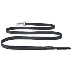 AMIPLAY Smycz treningowa bez rączki Rubber 200 cm - Czarna L-XL