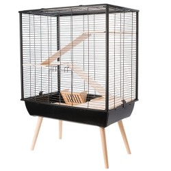 ZOLUX Klatka Neo Cosy Duże gryzonie H80 - Czarna