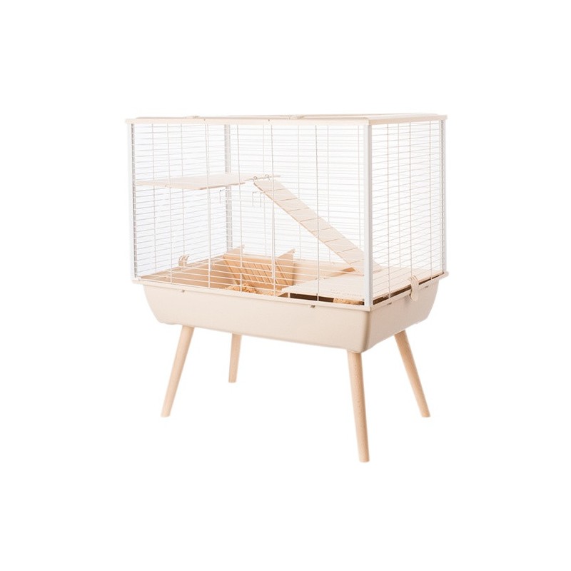 ZOLUX Klatka Neo Muki Duże gryzonie H58 - Beżowa