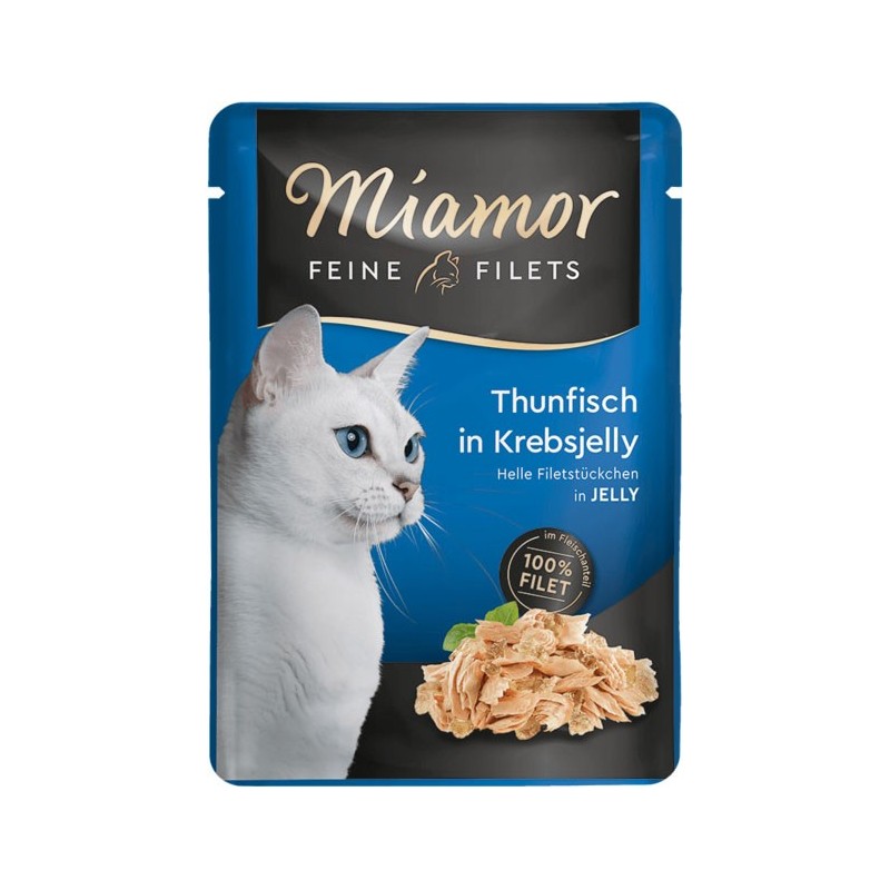 MIAMOR Feine Filets w galaretce -  tuńczyk w galaretce krabowej 12x 100g