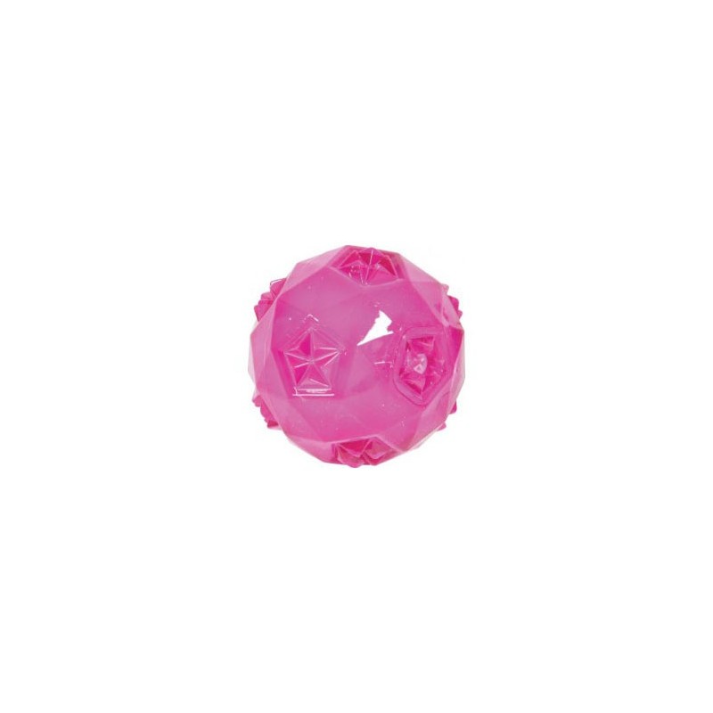 ZOLUX Piłka TPR "Pop" - różowa 6cm