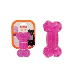 ZOLUX Kość TPR "Pop" - różowa 14cm - różowa