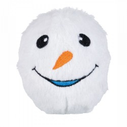 TRIXIE Pluszowa piłka śnieżynka z dźwiękiem - różne wzory 10cm