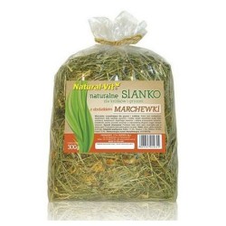 NATURAL-VIT Sianko dla gryzoni z marchewką 300g